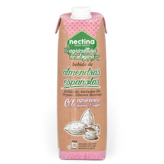 Imagen de leche de almendras ecológica sin azúcar