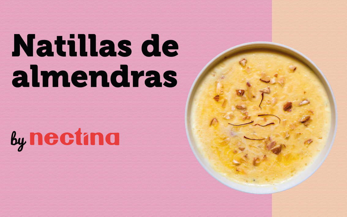 Natillas de almendras
